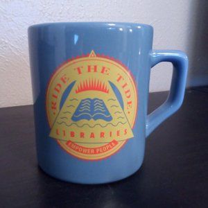 Collectible Coffee / Tea Mug, Texas Library Association, Corpus Christi 1994